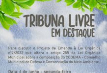 RESUMO DA 20ª REUNIÃO ORDINÁRIA DO DIA 06 DE JUNHO DE 2022