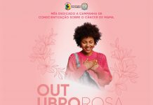 OUTUBRO ROSA – MÊS DE CONSCIENTIZAÇÃO DO CÂNCER DE MAMA