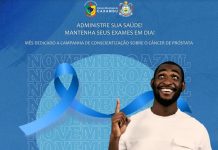 NOVEMBRO AZUL – MÊS DE CONSCIENTIZAÇÃO DO CÂNCER DE PRÓSTATA