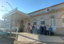 VEREADORES VISITAM OBRAS DO HOSPITAL DE CAXAMBU