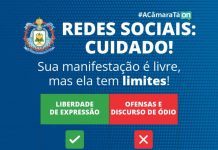 REDES SOCIAIS: CUIDADO!